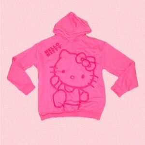 Hello Kitty Bright Pink Sweatshirt